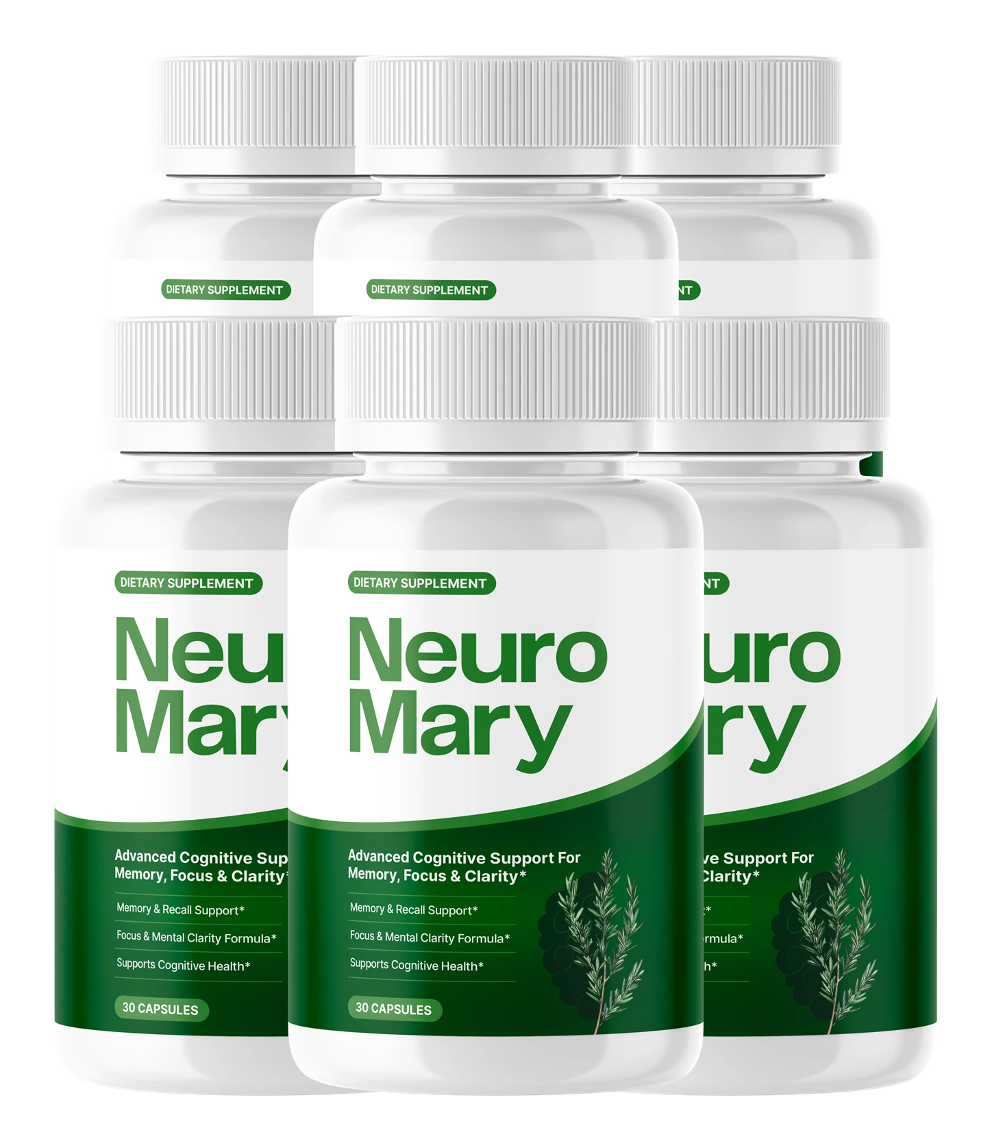 NeuroMary supplement six-bottle package